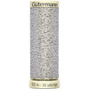 5 Pack Gutermann Sparkle Metallic Thread 50m/55yd-Silver 744611-41 - 077780007659