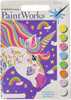 Paint Works Paint By Number Kit 9"X12"-Unicorn 73-91686 - 088677916862