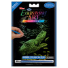 Royal & Langnickel(R) Rainbow Foil Engraving Art Kit 5"X7"-Undersea Turtle - RAIMIN-103 - 090672057235