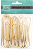5 Pack - BCI Crafts Jumbo Paper Clips 12/Pkg-Gold - CLP12GLD - 750810251054