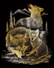 Royal & Langnickel(R) Foil Engraving Value Pack 8.75"X11.5"-Gold - Grizzly Bears, Rams & Wolves - ENGARTVP-2
