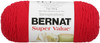 3 Pack Bernat Super Value Solid Yarn-Berry 164053-0607 - 057355106079