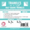 It's Sew Emma Half-Square Triangles On A Roll-50' 7" Finished Size H700