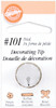 6 Pack Wilton Decorating Tip-#101 Petal W418-101 - 070896042200