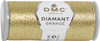 6 Pack - DMC Diamant Grande Metallic Thread 21.8yd-Light Gold - 381-G3821 - 077540988082