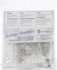 Solid Oak Nostalgic Christmas Beaded Crystal Ornament Kit-Crystal Dragonflies Makes 6 - NCHBOK-023