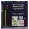 General Pencil Learn to Draw & Paint Watercolor Pencils-10 Pieces 70GP - 044974000703