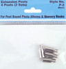 6 Pack - Pioneer Screw Post Extenders 8mm-4/Pkg - P2 - 023602600294