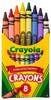 12 Pack - Crayola Crayons-8/Pkg - 52-3008