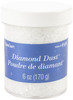 FloraCraft Diamond Dust Glitter 6oz-Clear Glass GL620 - 046501022196