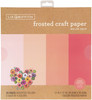Lia Griffith Frosted Craft Tissue Paper 12"X12" 20/Pkg-Melon-Pinks - PLG41101 - 084001411010