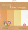 Lia Griffith Frosted Craft Tissue Paper 12"X12" 20/Pkg-Citrus-Oranges PLG41102 - 084001411027