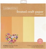 Lia Griffith Frosted Craft Tissue Paper 12"X12" 20/Pkg-Citrus-Oranges - PLG41102 - 084001411027