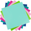 Silhouette Vinyl Sampler Pack 12"X12" 6/Pkg (on A Roll)-LT GRN, MINT, LT PNK, DK PNK, TEAL, NAVY - SAMVINYL-BRT