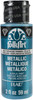 FolkArt Metallic Acrylic Paint 2oz-Turquoise Shimmer SM-99230