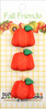 Buttons Galore Fall Buttons 3/Pkg-Pumpkins - FA3-125 - 840934065979