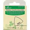 3 Pack Clover Triangle Tailor's Chalk-Red 432-R