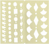 Dyan Reaveley's Dylusions Dyalog Stencil-Border It Too - DYS687-47