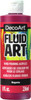 DecoArt FluidArt Ready-To-Pour Acrylic Paint 8oz-Magenta DFA-04 - 766218117823
