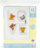 JanLynn Stamped Quilt Cross Stitch Kit 34"X43"-Woodland Love Stitched In Floss 182-0413 - 049489012630