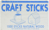 Pepperell Craft Sticks 1000/Pkg-Natural 70782 - 725879101145