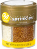 Wilton Sprinkles 3.8oz-Gold, 4 Cell W5337 - 070896053374
