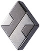 BePuzzled Hanayama Cast Puzzle-Diamond Level 1 - HANAYAMA-30796