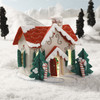 Bucilla Felt Home Decor Applique Kit-3D Christmas Village House W/ Lights 86960E