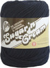 6 Pack Lily Sugar'n Cream Yarn Solids-Bright Navy 102001-9 - 057355082960