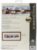 Dimensions Counted Cross Stitch Kit 18"X5.75"-Scenic Farm (18 Count) 3841 - 088677038410