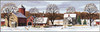 Dimensions Counted Cross Stitch Kit 18"X5.75"-Scenic Farm (18 Count) 3841