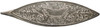 Lacis Victorian Engraved Tatting Shuttle-Silver - GL21-SLVR