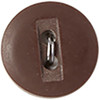 Slimline Buttons Series 1-Dark Brown 2-Hole 1/2" 6/Pkg - SL1-76