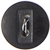 Slimline Buttons Series 1-Black 2-Hole 3/8" 7/Pkg SL1-79