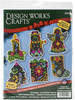 Design Works Plastic Canvas Ornament Kit 3.5"X4" 6/Pkg-Christmas Fantasy (14 Count) DW5914 - 021465059143