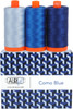 Aurifil 50wt Cotton Color Builder Thread Collection-Como Blue AC50CP3-006
