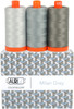 Aurifil 50wt Cotton Color Builder Thread Collection-Milan Grey AC50CP3-010