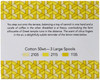 Aurifil 50wt Cotton Color Builder Thread Collection-Sicily Yellow AC50CP3-004