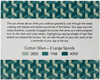 Aurifil 50wt Cotton Color Builder Thread Collection-Capri Teal AC50CP3-008