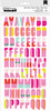 Heidi Swapp Color Fresh Thickers Stickers 5.5"X11" 153/Pkg-Alphabet/Multi Chipboard HS314561