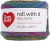 Red Heart Roll With It Melange Yarn-Cat Walk - E890-0656 - 073650044724