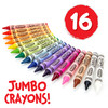 Crayola Jumbo Crayons-16/Pkg - 52-0390