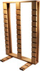 Sullivans Wooden Ruler Rack-Brown - 38235 Sullivans Wooden Ruler Rack-Brown - 38235