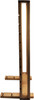 Sullivans Wooden Ruler Rack-Brown 38235