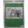 Imaginating Counted Cross Stitch Kit 8.75"X5.75"-Wedding Ride Wedding Record (14 Count) I2679 - 054995026798