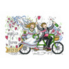 Imaginating Counted Cross Stitch Kit 8.75"X5.75"-Wedding Ride Wedding Record (14 Count) - I2679
