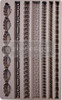 Prima Marketing Re-Design Mould 5"X8"X8mm-Regal Trimmings - MOULD-6340 Prima Marketing Re-Design Mould 5"X8"X8mm-Regal Trimmings - MOULD-6340