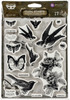 Finnabair Cling Stamps 6"X7.5"-Wild & Free - 967048 - 655350967048