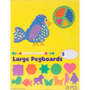 18 Pack - Perler Large Pegboard Assortment 18/Pkg-Basic Shapes - 22619 - 048533226191