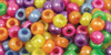 Craft Medley Barrel Pony Beads 6mmx9mm 175/Pkg-Pearlized Multicolor - BD239-J